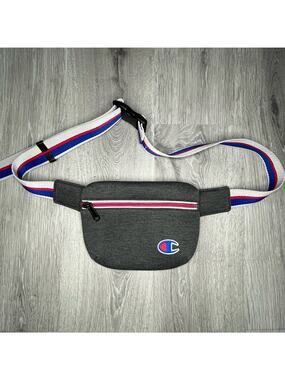 Champion Authentic Unisex Multi Purpose Belt Bag Black Logo Sport Casual